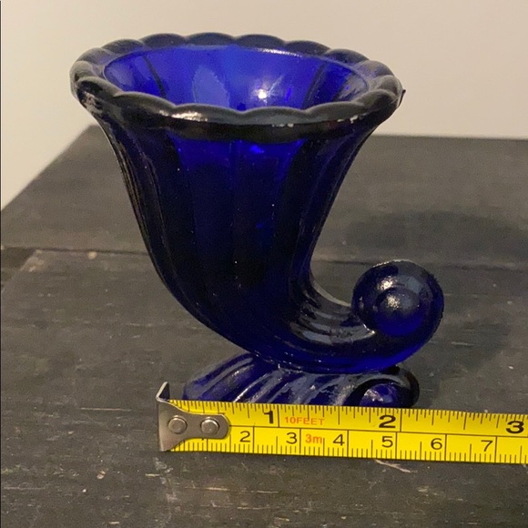 Vintage imperial glass horn mini vase/planter - Picture 10 of 10